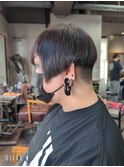刈り上げ＆前下がり