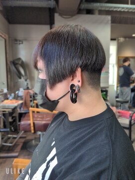 アクロス ヘアー デザイン 蒲田東口(across hairdesign) 刈り上げ＆前下がり