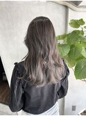 センターパート×外国人風カラー[TiTi_栗林れい]