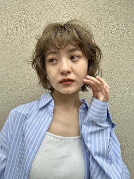 ソルトウォーター(SALT WATER) マッシュウルフ　ボブウルフ　小顔