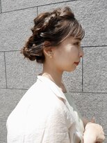 シュシュ(shushu)&nbsp;パーティーヘアセット　【有海一生】　/二次会/ヘアアレンジ