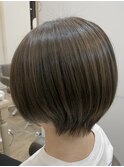 前下がりショート/髪質改善/福原遼華