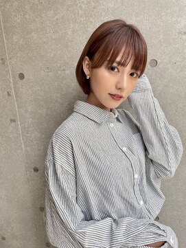 アッシュ 都立大学店(Ash) 大人ショート/ヘルシーレイヤー/似合わせカット/艶髪[都立大学]