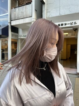 ベレーザ 渋谷(BELEZA) 4023ホワイトピンクパープルブラックホワイトラベンダーロング