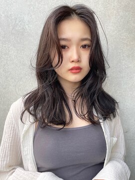 ラボヌールヘアーレーヴ 池袋店(La Bonheur hair reve) 大人可愛いヘルシーラフヘアダークグレージュカラー