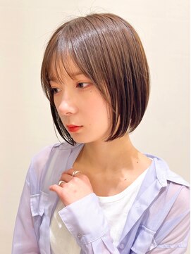 ロンドホットリップ 立川(Lond hot lip) 【Nanatsu】ボブ/顔まわり/ミニボブ/立川