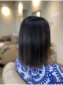 外はねボブスタイル