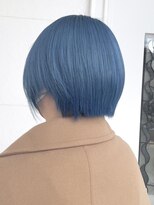 クアトログランシュ ひたちなか店(QUATRO×GranCieux)&nbsp;ペールブルー【ひたちなか/ブリーチ/カラー】