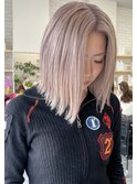 【切りっぱなしホワイトベージュ♪】 山下 泰世