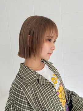 リトル 渋谷(little) 小顔効果も期待大！ぱつんとボブ