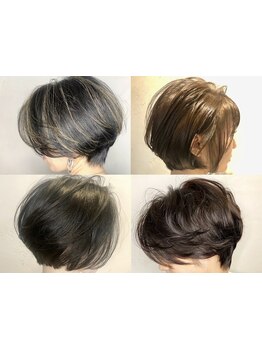 40代～におすすめ。骨格・生え癖・髪質を見極めたこだわりカットで一人ひとりに合わせたショートを[外苑前]