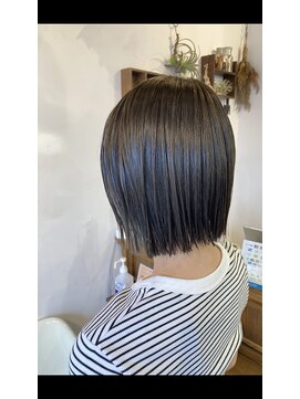 レイリー(LAiLy) 切りっぱなし　酸性縮毛