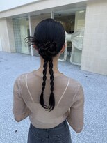 お呼ばれにも◎最近流行りのカチモリヘア