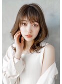 【GEEKS渋谷】秋冬ヘア/ヌーディーカラー/顔周りレイヤー/ウルフ