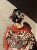 藤沢成人式/ヘアセット/アレンジ着付けメイク