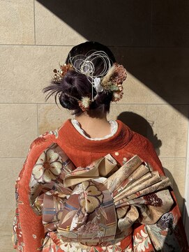 ステラバイケンジ(STELLA by KENJE) 藤沢成人式/ヘアセット/アレンジ着付けメイク