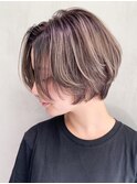 ショートハイライト_ダブルバングブランジュ_ba237242