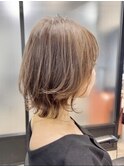 くびれネオウルフボブウルフ　ウルフカット