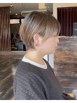 ヘアスペース クレール(hair space clair) 【clair清水恭平】30代40代50代似合わせショートカット/襟足改善