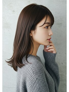 アントワープトーキョー(antwerp TOKYO) 30代40代ナチュラルレイヤー髪質改善酸性ストレート白髪染め