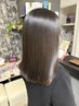 驚くほどしなやか【髪質改善×縮毛矯正】美髪矯正ストレート+カット20900～