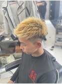 ニュアンスパーマ/スペインカール/スパイキーショート/MEN'S