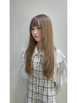 ゼル ビッグアイ(ZELE) ロングレイヤースタイル