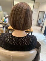 アローム(alom)&nbsp;ホワイトグレージュ/デジタルパーマ/チェリーブラウン/茅ヶ崎