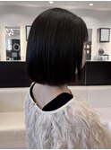 ナチュラルストレートボブ
