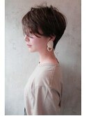 〈王道ハンサムショート〉くびれショート × イルミナカラー