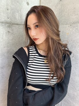 ロンドメリア 天神大名店(Lond Melia) イメチェンヘアスタイル美髪のススメワイドバングブルーブラック