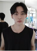 毛流れセンターパート/韓国メンズヘア/20代30代