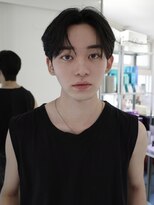 ノーム(NORME)&nbsp;毛流れセンターパート/韓国メンズヘア/20代30代