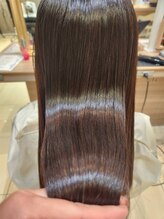 アッシュ 弥生台店(Ash) 艶感あふれる縮毛矯正ストレート♪