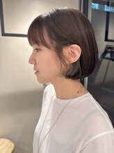 ジル(JILL) ナチュラルボブ×インナーカラー