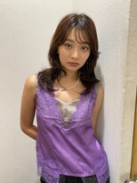 キーチェ 梅田中崎町(keych)&nbsp;毛流れレイヤーカット/ミディアム/髪質改善/縮毛矯正