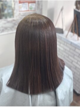 美髪ストレート