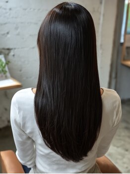 テーラヘアー 湘南台店(TELA HAIR)の写真/【髪質改善×ケアプロ超音波TR】でなめらかな艶髪が叶う☆憧れのうるツヤ髪をご提供◎【湘南台】