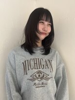 ニコ トウキョウ ヨコハマ(nico) 顔まわりカット/切りっぱなし/ミディアム/切りっぱなし/ボブ