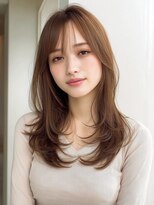 ルービック バランス 天王寺(Rubik's×Balance)&nbsp;韓国レイヤーロングレイヤー顔回りレイヤーハッシュカット