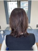 【大人ヘア】ミディアムレイヤー