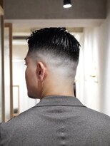 ダウズバーバーショップ 渋谷(dau's barber shop) 【サイドパート】メンズ/バーバー/渋谷/宮益坂