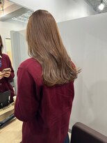カミエ(kamie) ロングヘアを上質に。ブラウンカラー×トリートメント仕上げ