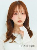 小顔似合わせくびれミディアムレイヤー顔周りハッシュカット韓国
