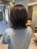 キミトヘアデザインアンドスパ(Kimito Hair design&spa)&nbsp;くびれ外ハネボブ×レイヤーカット