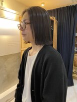 ピア ヤクイン(Pia Yakuin) メンズカット ボブカット メンズボブ 福岡 薬院