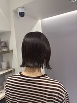 エレノア アネックス銀座(Eleanor) ぱつっとタイトな外はねボブ**