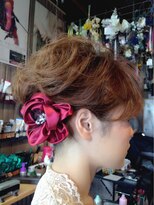 オーバーキャプテンネイキッド(OVER CAPTAIN NAKED) モテ可愛アップスタイル