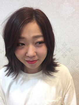 ラッソヘアー(Lasso hair) ツートンカラー