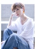 【Taylor】透けちゃうアッシュグレージュ×定番ショートボブ